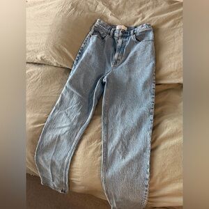 Abercrombie & Fitch High Rise Light Blue Jeans size 2 long